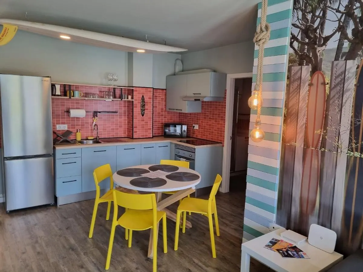 Las Americas Stylish Surf Apartment On Beach Promenade Arona