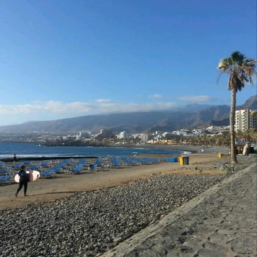 Las Americas Stylish Surf Apartment On Beach Promenade Arona